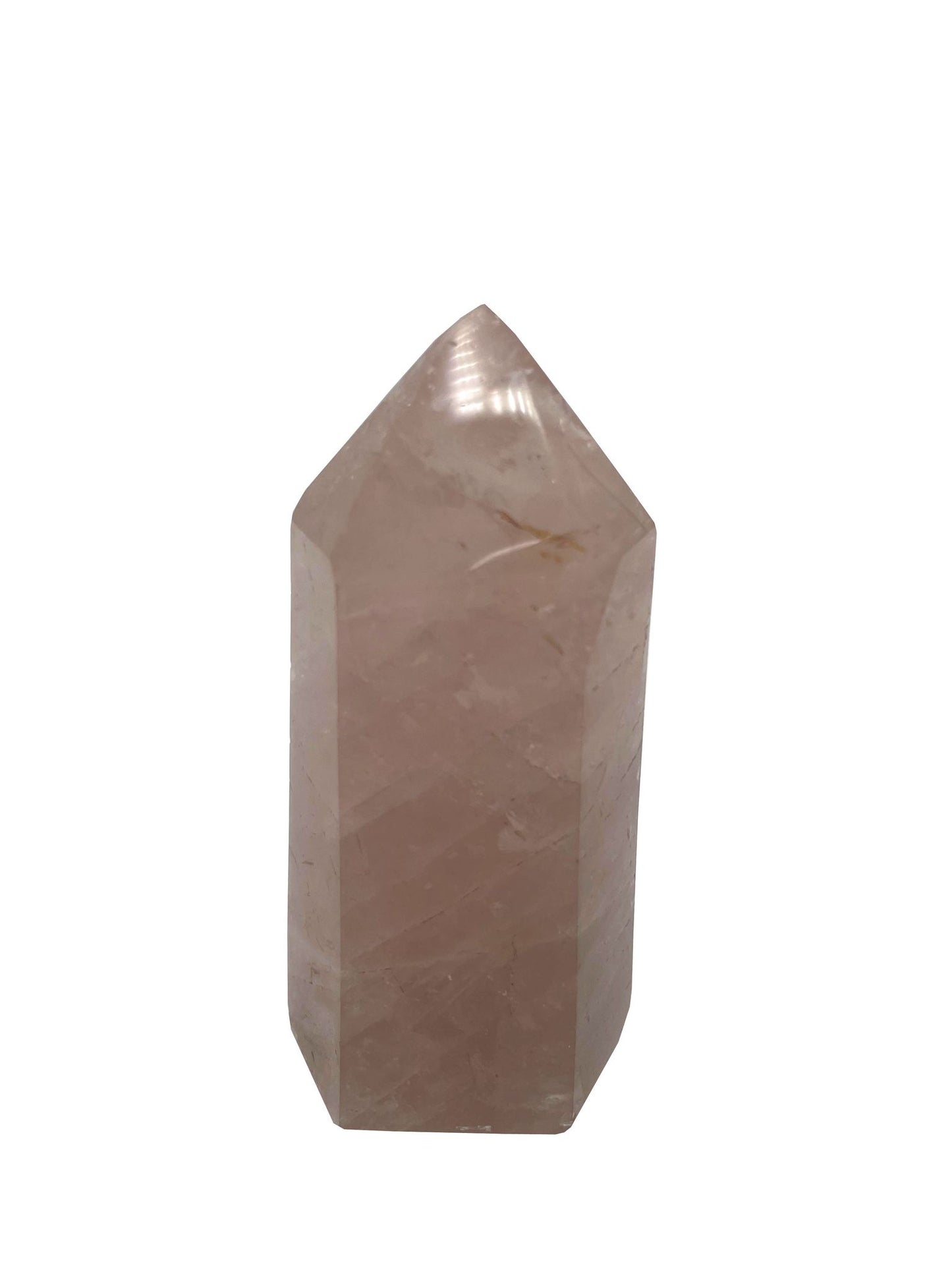 PRISME EN QUARTZ ROSE