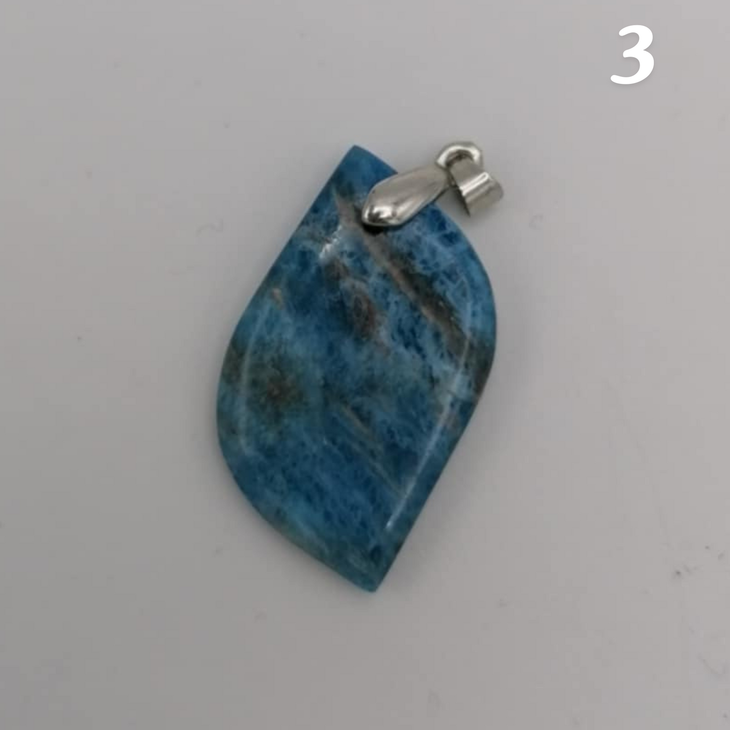 Pendentif - APATITE BLEU