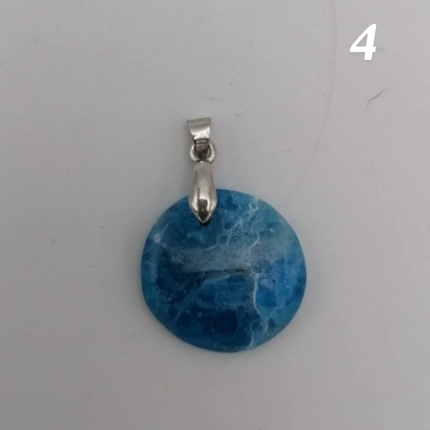 Pendentif - APATITE BLEU