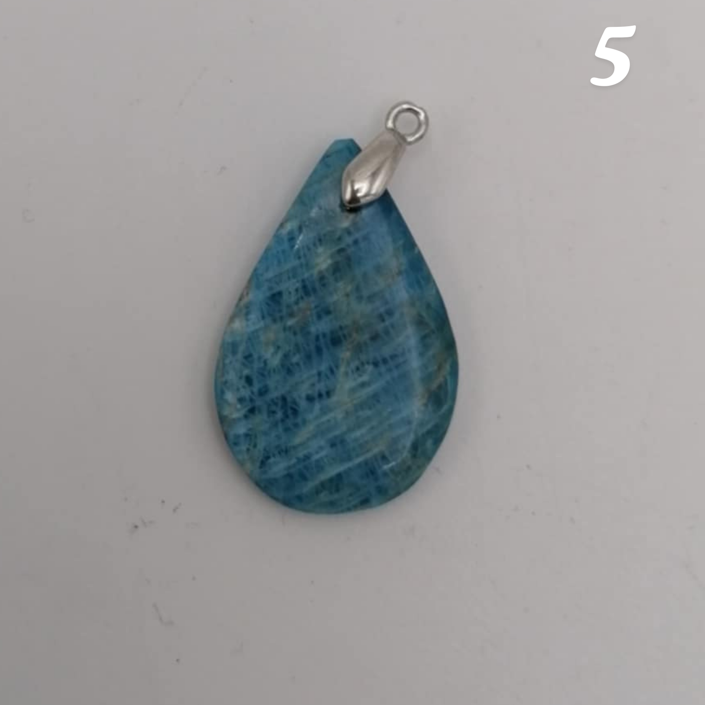 Pendentif - APATITE BLEU