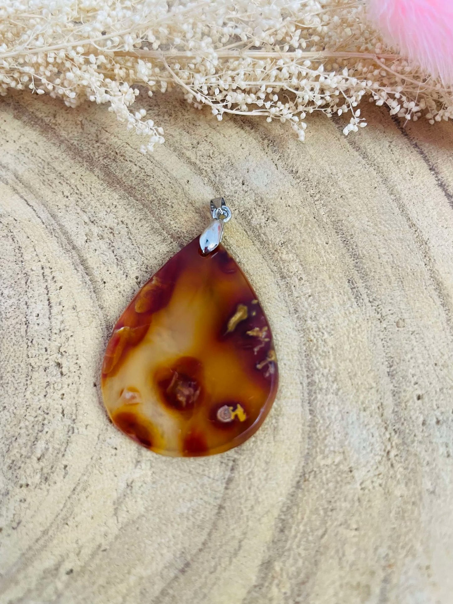 Pendentif - CORNALINE