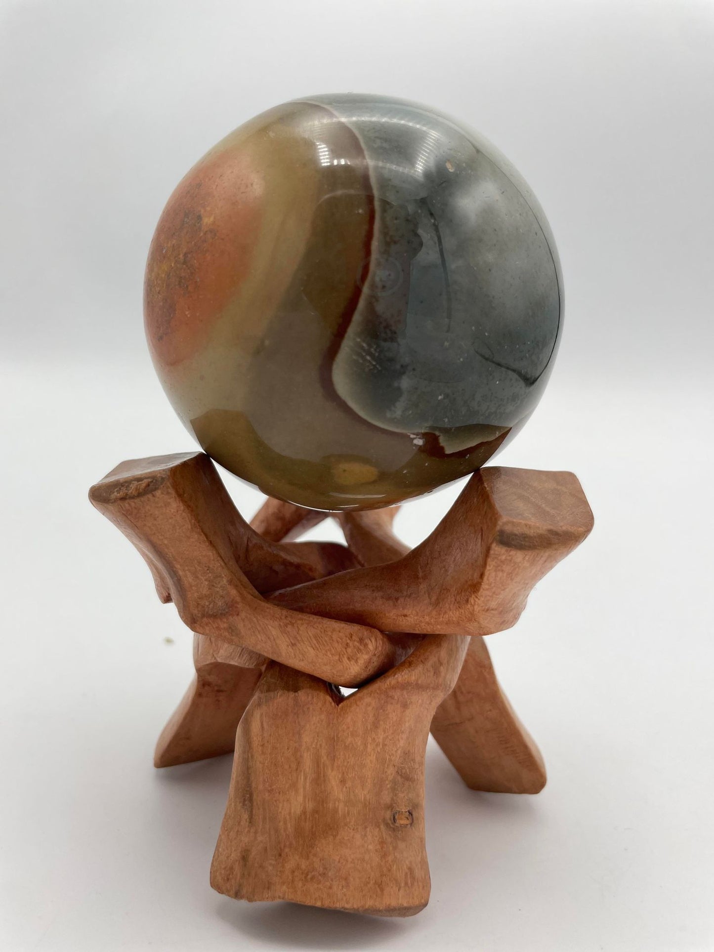 Sphère en JASPE POLYCHROME-567 g