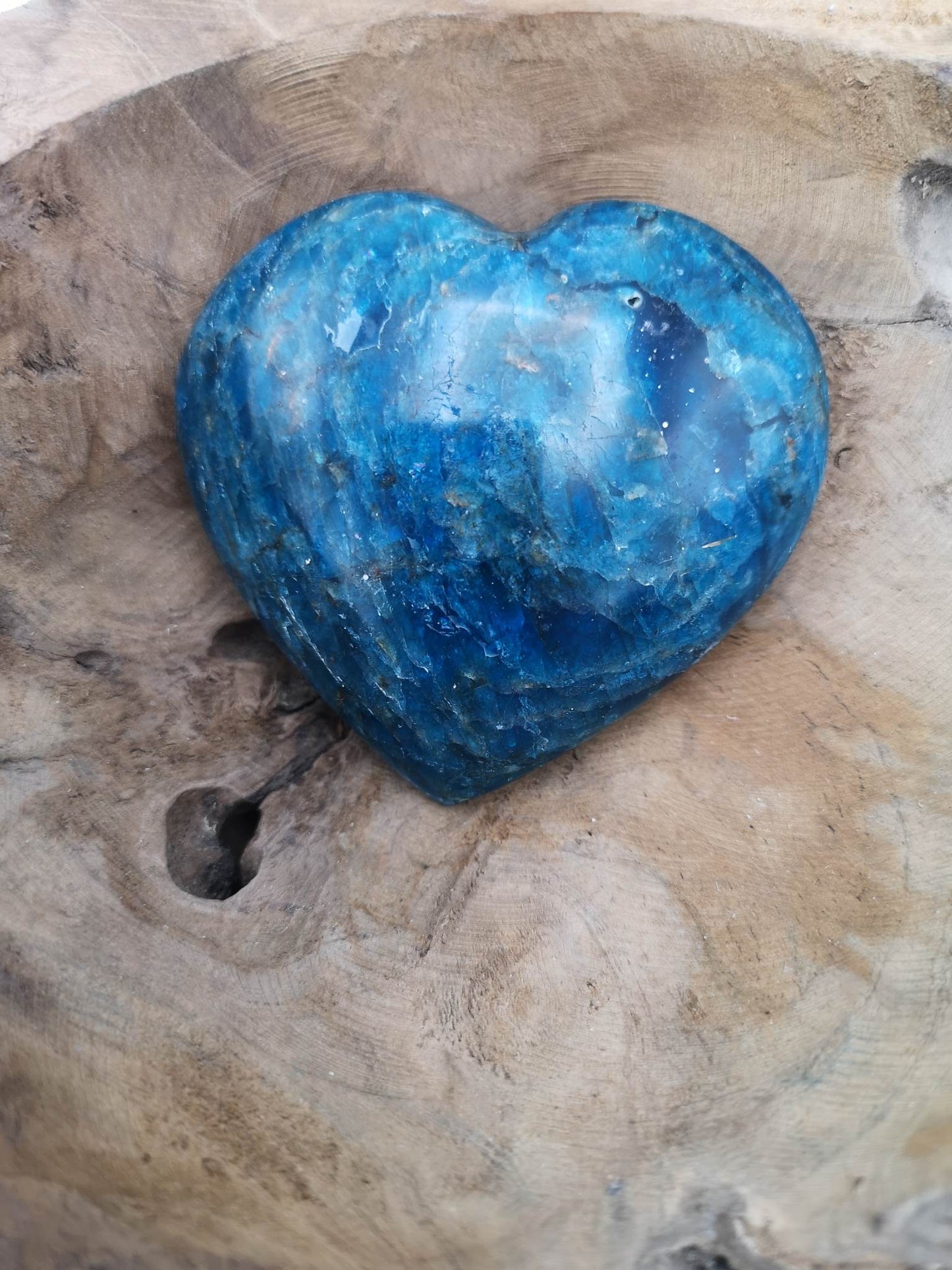 Grand coeur en APATITE