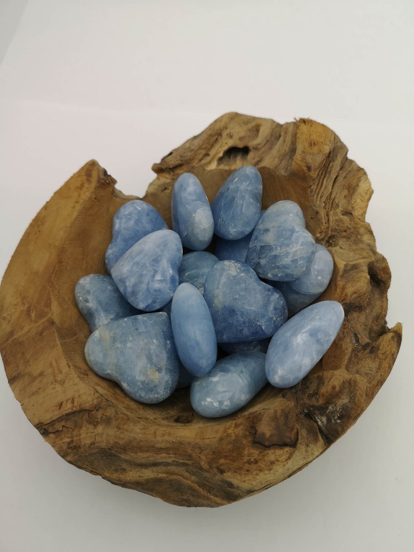 COEUR CALCITE BLEU