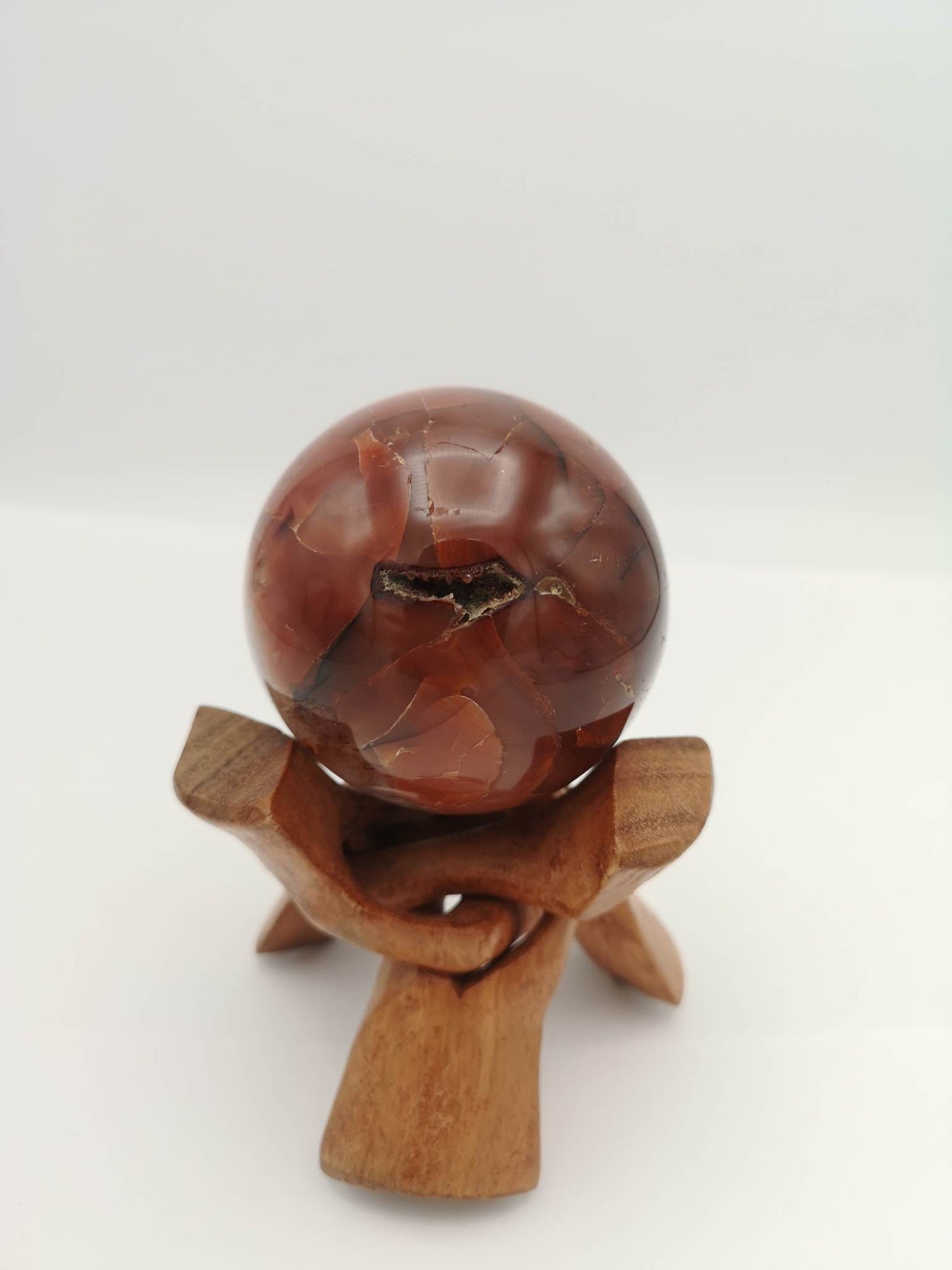 Sphère en CORNALINE