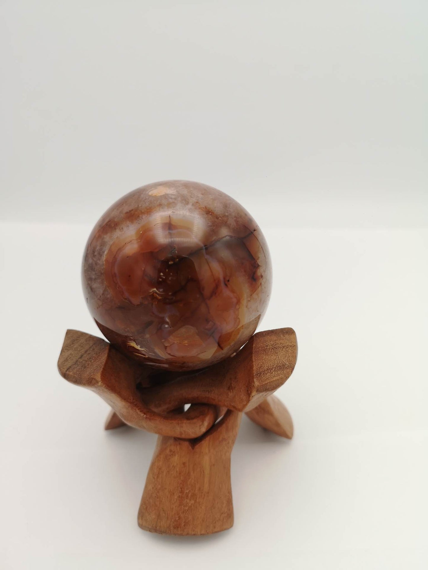 Sphère en CORNALINE