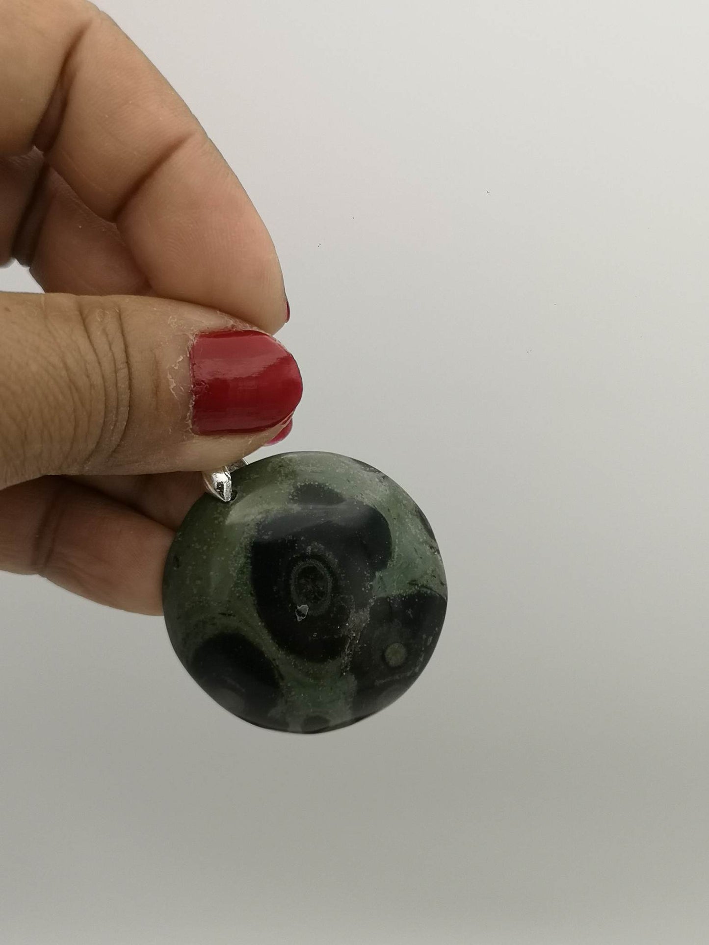 Pendentifs JASPE KAMBABA -01RD