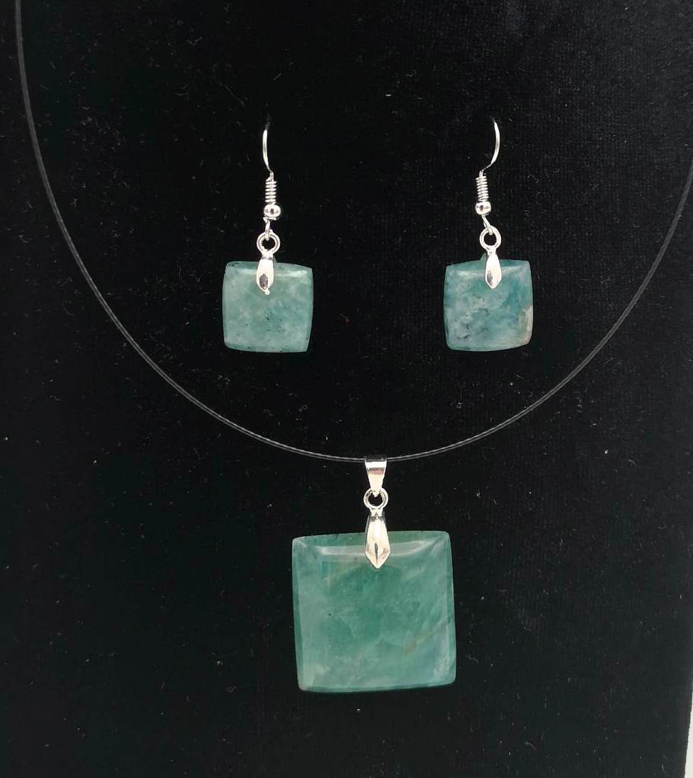 Parures AMAZONITE-CR