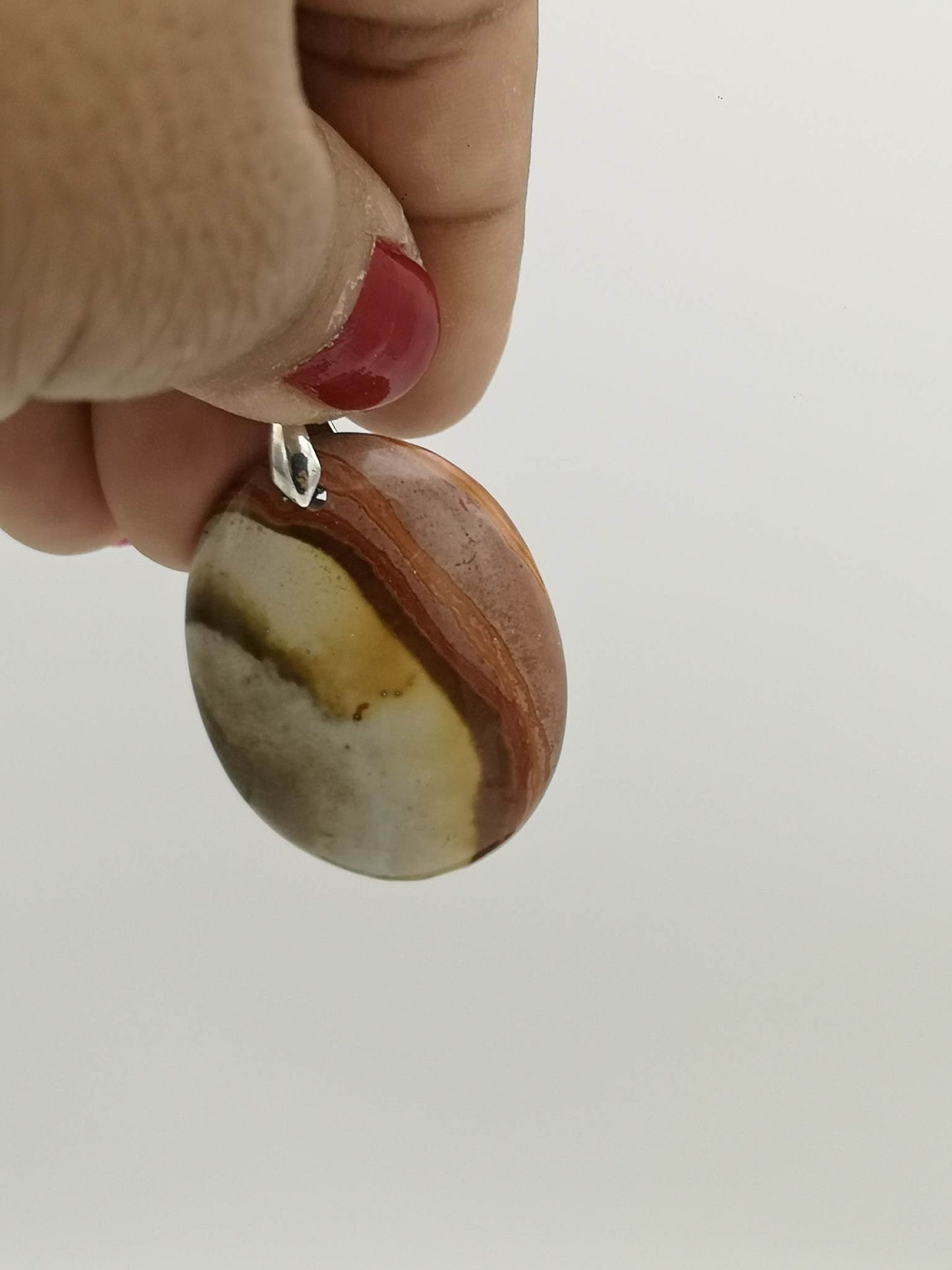 Pendentif - JASPE POLYCHROME