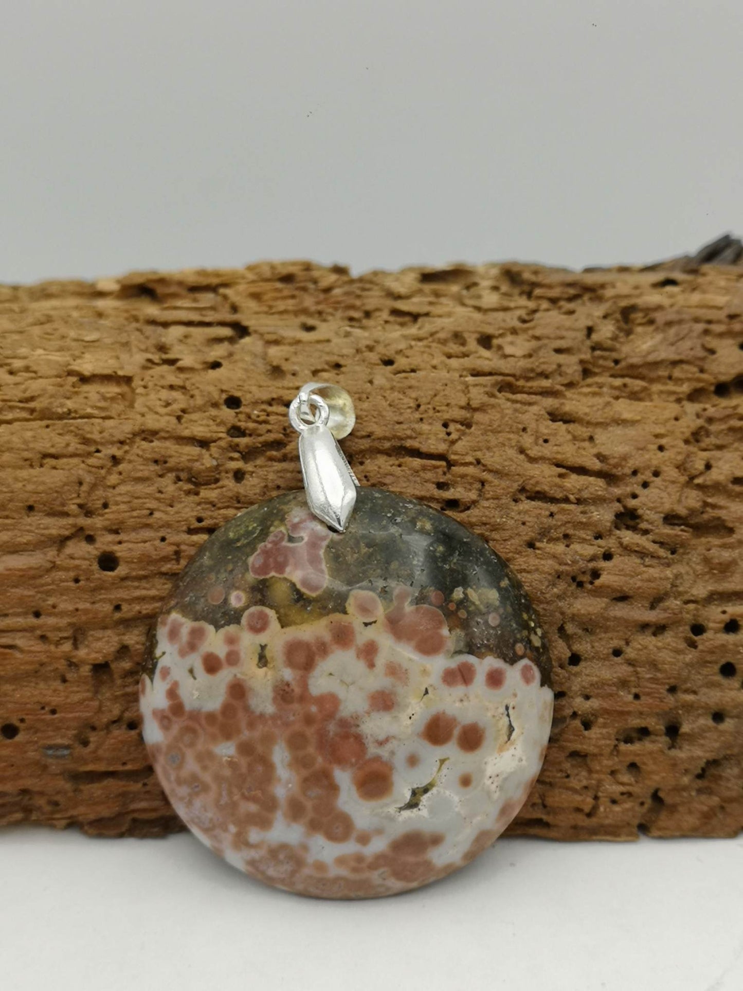 Pendentifs-JASPE ORBICULAIRE